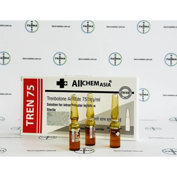 Tren75 Allchem (Тренболон Ацетат Алчем) 75мг 1мл