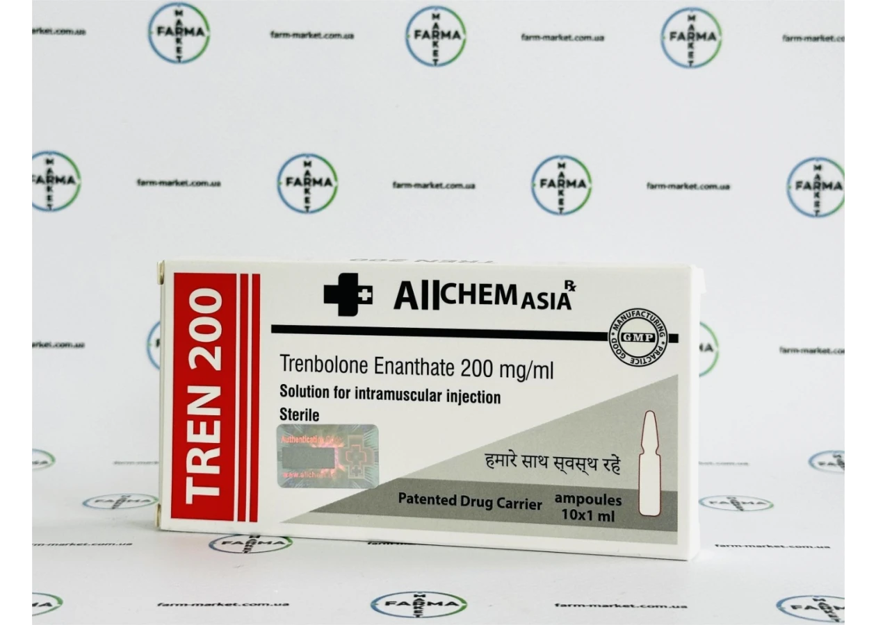 Фото 2 - Tren200 Allchem (Тренболону Енантат Алчем) 200мг 1мл