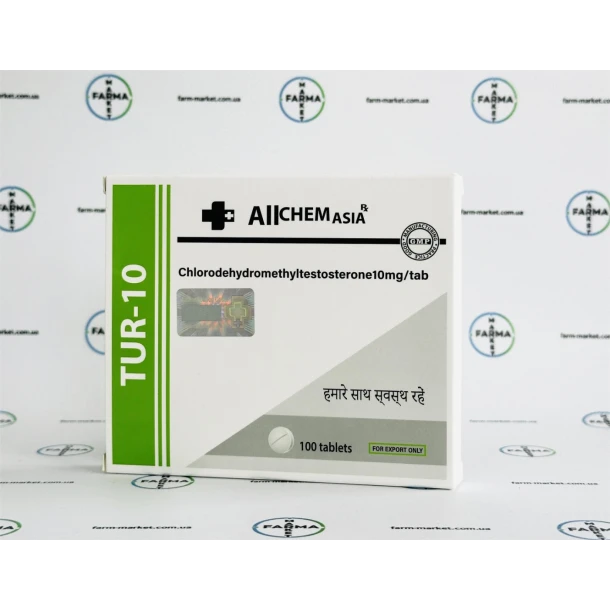 Tur-10 Allchem (Туринабол Алчем) 50табл 10мг (блистер)