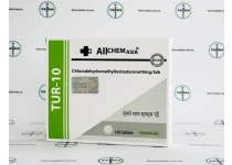 Фото 1 - Tur-10 Allchem (Турінабол Алчем) 50табл 10мг (блістер)