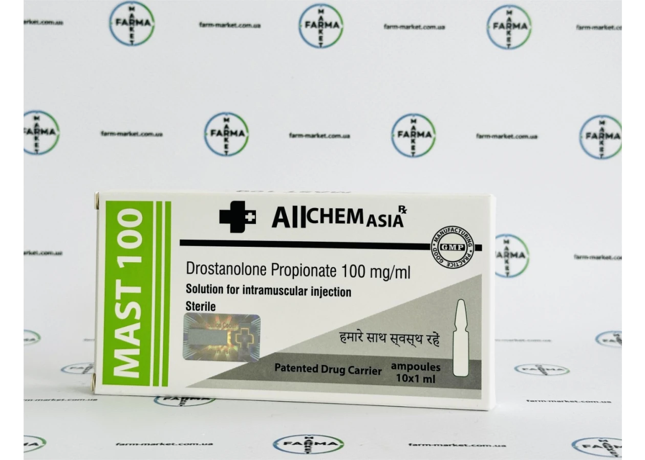 Фото 2 - Mast100 Allchem (Мастерону пропіонат Алчем) 100мг 1мл