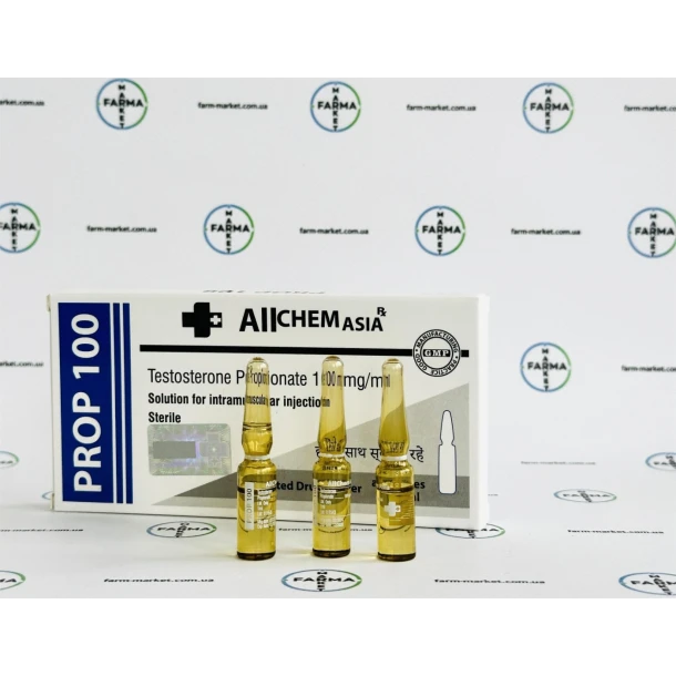 Test100 Allchem Asia (Тестостерон пропионат Алчем) 100мг 1мл