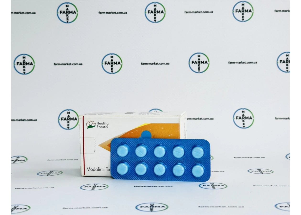 Фото 2 - Модафинил (Modafinil ModaHeal) 100мг 10табл