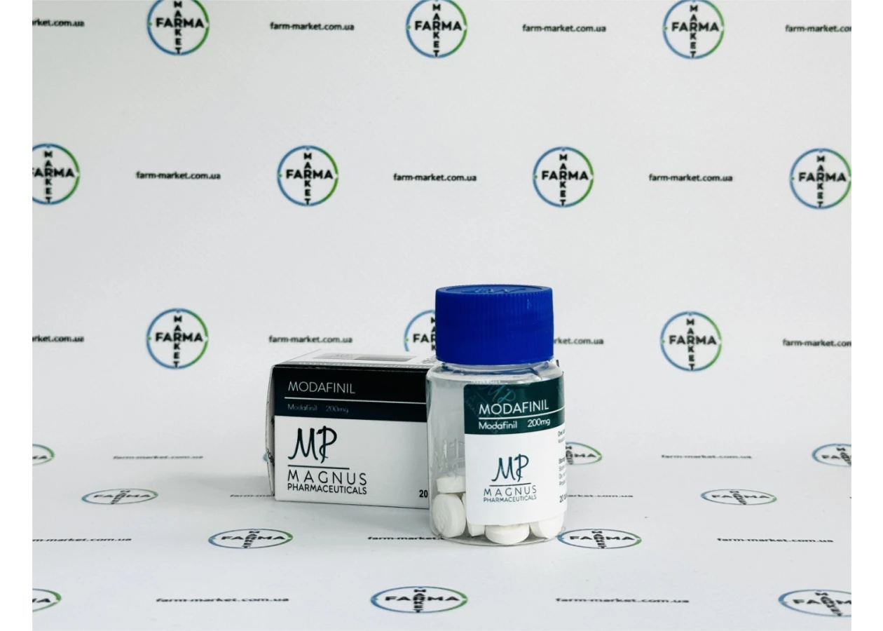 Фото 1 - Модафініл (Modafinil Magnus) 200мг 20табл