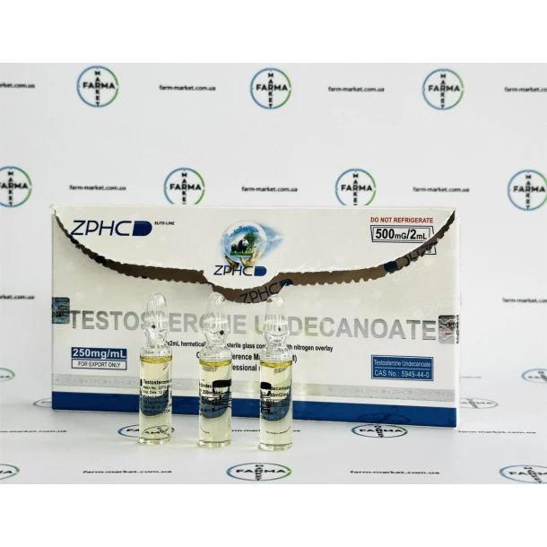 Testosterone Undecanoat (Тестостерону Ундеканоат ZPHC)  (250mg/ml) 500мг /2мл