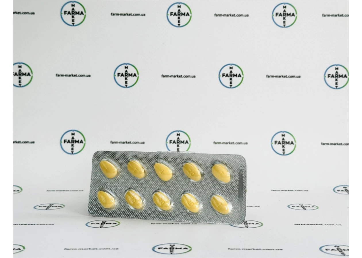 Фото 3 - Тадалафіл сиалис (Vidalista tadalafil cialis) 20мг 10табл