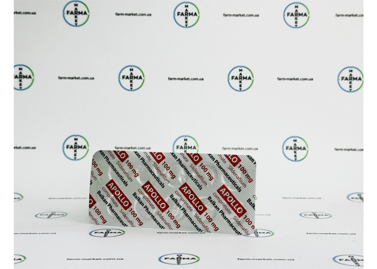 Фото 2 - Apollo Balkan, viagra (Аполло Балкан силденафил) 100мг 10табл