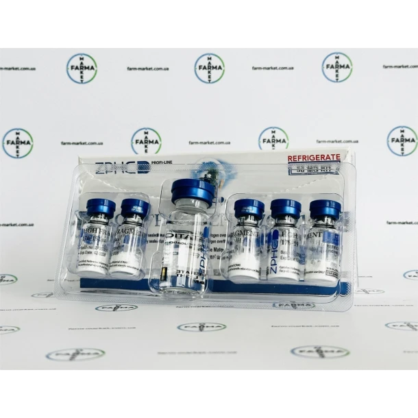 Пептид Фрагмент гормону росту (HGH Fragment 176-191aa) ZPHC 50mg 5фл по 10мг